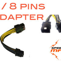mac pro PCIe 6 pin til PCIe 8 pin