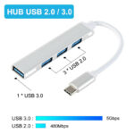USB C kabler til alm. USB