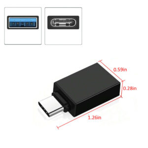 USB adapter (USB C han – USB A hun)
